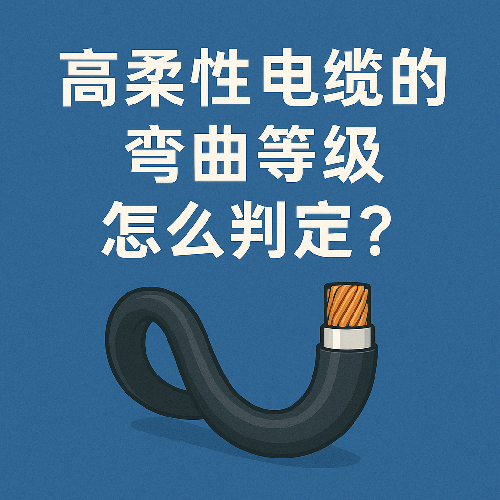 高柔性电缆的弯曲等级怎么判定？